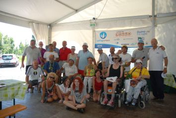 Partecipanti al "Sailing Campus" di Duino (Trieste), luglio 2014