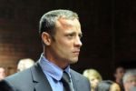 Un'immagine di Oscar Pistorius, durante il processo che lo ha visto imputato a Pretoria