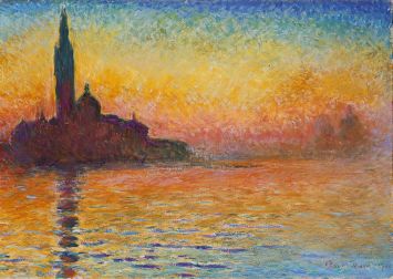 Claude Monet, "San Giorgio Maggiore al crepuscolo", 1904-1908