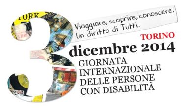 Realizzazione grafica per il 3 dicembre 2014 a Torino