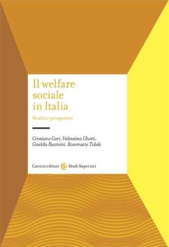 Copertina del libro "Il welfare sociale in Italia"