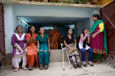 Calcutta, India: donne con disabilità di Casa Pangea