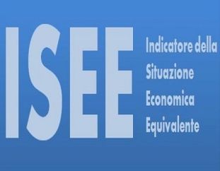 Realizzazione grafica con la scritta "ISEE - Indicatore Situazione Economica Equivalente"