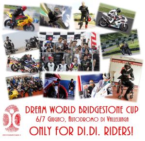 Locandina del "Dream World Bridgestone Cup", Vallelunga (Roma), 6 e 7 giugno 2015