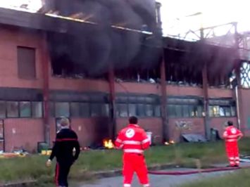 2011: incendio doloso al Palaiseo di Milano