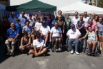 Foto di gruppo all'avvio del "Sailing Campus" in corso di svolgimento in questi giorni presso il Circolo Velico della Spezia