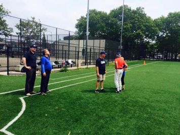 New York, baseball per ciechi, luglio 2015