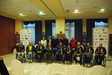 Presentazione dell'"11° Memorial Serena" di handbike, Fossano (Cuneo), 10 ottobre 2015