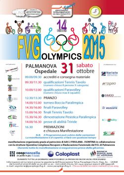Locandina di "FVG Olympics 2015"