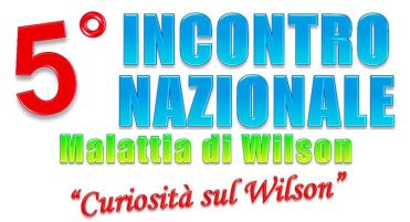 Realizzazione grafica elaborata per il quinto Incontro Nazionale dell'ANMW sulla malattia di Wilson, Milano, 21 novembre 2015