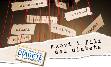 Realizzazione grafica elaborata per la Giornata Mondiale del Diabete 2015