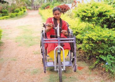 Immagine tratta dalla mostra “Diritti accessibili. La partecipazione delle persone con disabilità per uno sviluppo inclusivo”