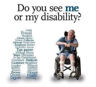 Realizzazione grafica sulla discriminazione in base alla disabilità