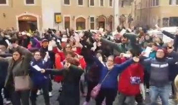 AIPD: flash mob di Roma, 3 dicembre 2015