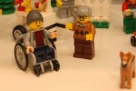 Il LEGO in carrozzina recentemente realizzato dal produttore di giocattoli danese, noto in tutto il mondo per la sua linea di mattoncini assemblabili