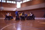 La squadra di wheelchair hockey (hockey su carrozzina elettrica) dei Magic Torino - UILDM, in uno dei video della seconda edizione di "Cinema Plurale"