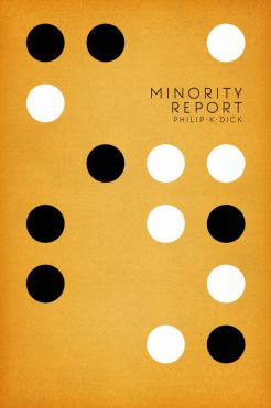 Copertina di una delle edizioni di "Minority Report" di Philip K. Dicki 