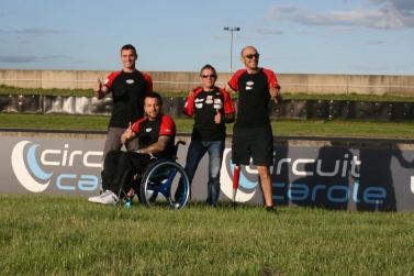 Piloti del "Team DD" al Circuito Carole (Francia), 25-26- giugno 2016