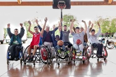 Firenze, "Disabili Abili Fest 2016", wheelchair basket