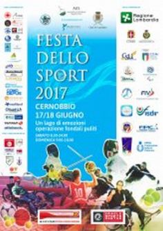 Locandina della "Festa dello Sport 2017" di Cernobbio (Como)