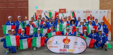 Nazionale Italiana ai Giochi Mondiali per Trapiantati di Malaga, giugno-luglio 2017