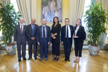 Delegazione della Lega del Filo d'Oro con Laura Boldrini