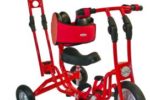 Il triciclo "Zero", sviluppato per bambini con disabilità motorie
