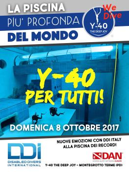 Locandina DDI Italy a Montegrotto Terme (Padova), 8 ottobre 2017