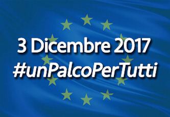 Logo dell'evento "#unPalcopertutti", Roma, 3 dicembre 2017