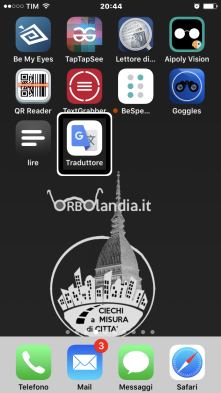 iPhone con il logo di Orbolandia.it