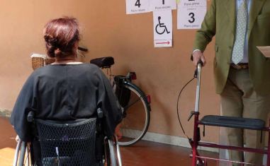 Persone con disabilità al voto