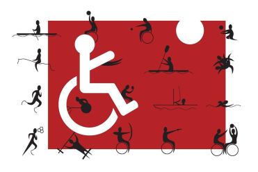 Realizzazione grafica dedicata agli sport delle persone con disabilità