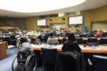 Una delle precedenti Conferenze degli Stati firmatari della Convenzione ONU sui Diritti delle Persone con Disabilità, tenutasi sempre al Palazzo delle Nazioni Unite di New York