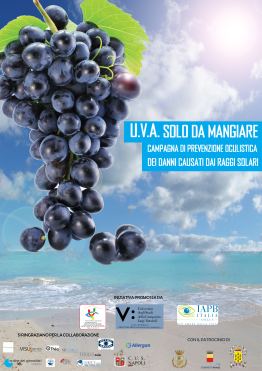 Manifesto della campagna "La prevenzione non va in vacanza!", Napoli, giugno 2018