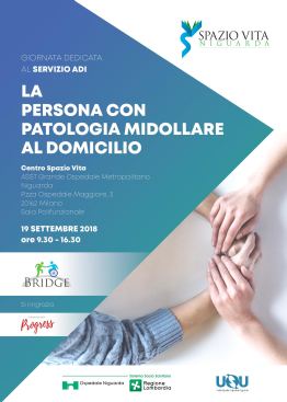 Locandina del convegno di Milano del 19 settembre 2018 sulle complicanze nelle lesioni midollari