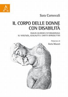 Copertina del libro "Il corpo delle donne con disabilità"