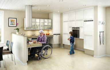 Casa accessibile alle persone con disabilità motoria