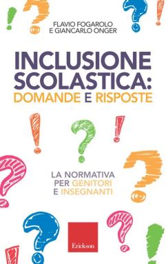 Copertina del libro "Inclusione scolastica: domande e risposte"