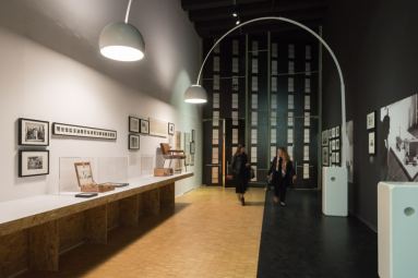Mostra su Achille Castiglioni alla "Triennale" di Milano, ottobre 2018