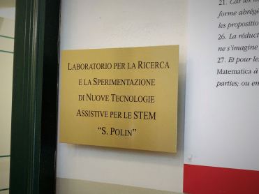Ingresso del Laboratorio Sergio Polin all'Università di Torino