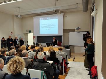 Inaugurazione del Laboratorio Sergio Polin, Università di Torino, 20 novembre 2018