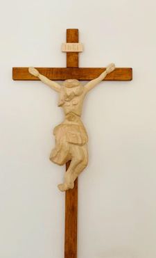 Andrea Bianco, Crocifisso in legno di cirmolo