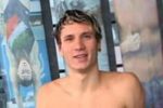 Il giovane nuotatore Manuel Bortuzzo, ferito nei giorni scorsi da un colpo di pistola che gli ha provocato una lesione midollare