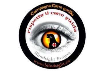 Logo di Blindsight Project per campagna su cani guida
