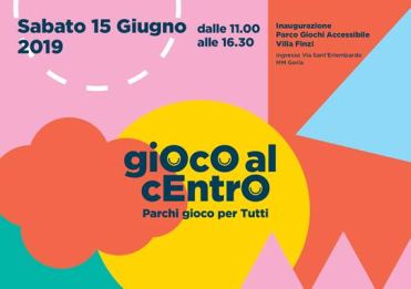 Locandina dell'evento "Gioco al centro", Milano, 15 giugno 2019