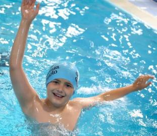 Emanuele, nuotatore Special Olympics