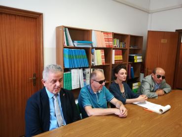 Marco Trombini, Andrea Prantoni, Monica Simone e Massimo Vita