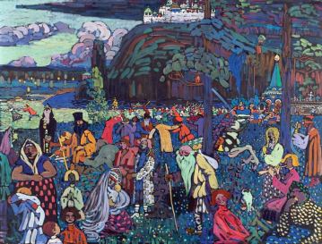 Vasilij Kandinskij, “La vita variopinta”, 1907
