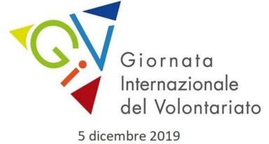 Logo della Giornata Internazionale del Volontariato 2019