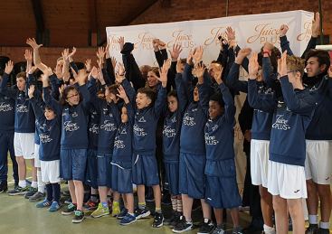 Ragazzi della Scuola Calcio e della Scuola Gioco Basket di "Briantea84 Academy"